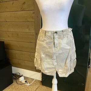 Boston Proper Neutral Camouflage Skirt